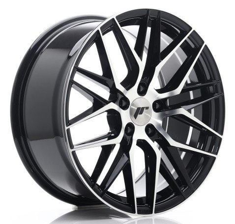 JR Wheels JR28 18x8.5 ET40 5x114,3 Gloss Black Machined Face