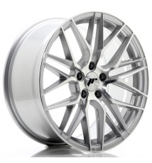 JR Wheels JR28 18x8.5 ET40 5x120 Silver Machined Face