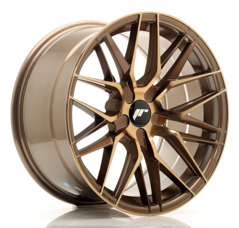 JR Wheels JR28 18x9.5 ET20-40 5H BLANK Platinum Bronze