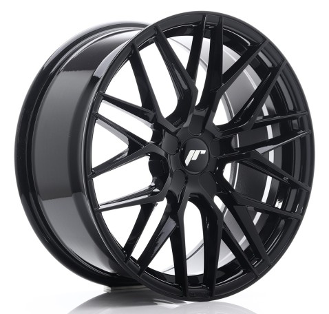 JR Wheels JR28 19x8.5 ET35-40 5H BLANK Gloss Black