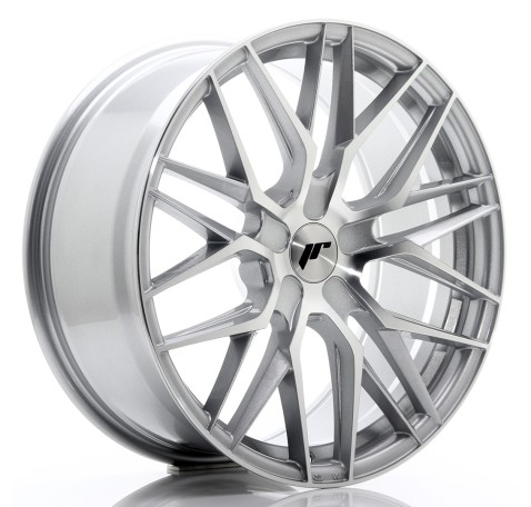 JR Wheels JR28 19x8.5 ET35-40 5H BLANK Silver Machined Face