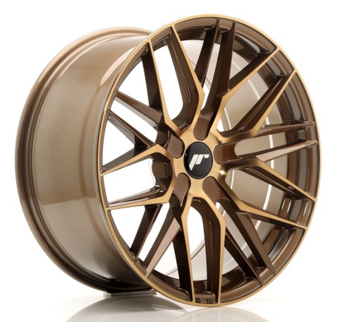 JR Wheels JR28 19x9.5 ET20-40 5H BLANK Platinum Bronze