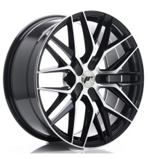 JR Wheels JR28 20x8.5 ET20-40 5H BLANK Gloss Black Machined Face