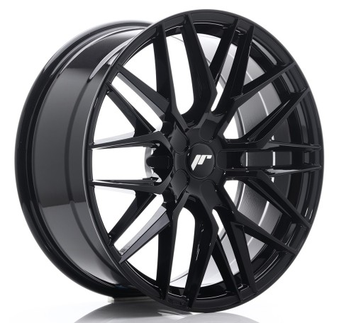 JR Wheels JR28 20x8.5 ET40 5H BLANK Gloss Black