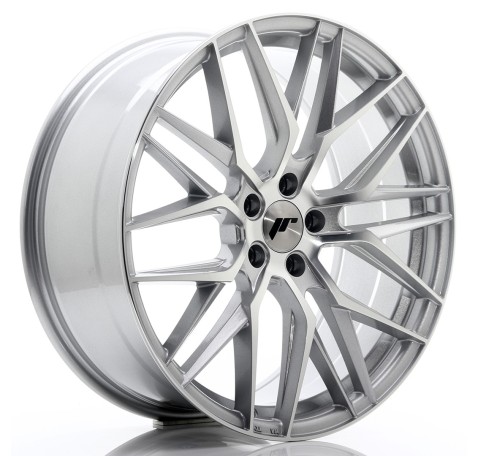 JR Wheels JR28 20x8.5 ET40 5x112 Silver Machined Face