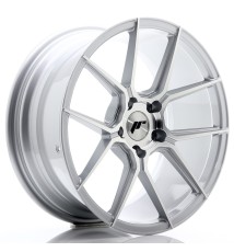 JR Wheels JR30 18x8.5 ET35 5x120 Silver Machined Face