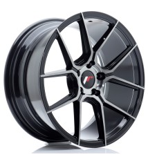 JR Wheels JR30 18x8.5 ET40 5x112 Black Brushed w/Tinted Face