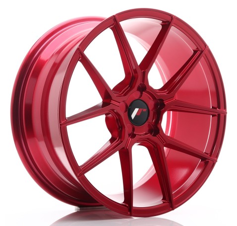 JR Wheels JR30 19x8.5 ET20-42 5H BLANK Platinum Red