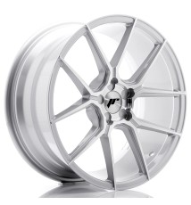 JR Wheels JR30 19x8.5 ET20-42 5H BLANK Silver Machined Face