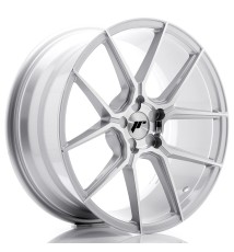 JR Wheels JR30 19x8.5 ET35-42 5H BLANK Silver Machined Face
