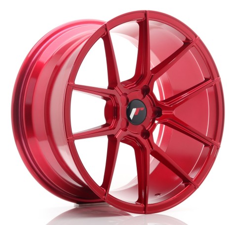 JR Wheels JR30 19x9.5 ET20-40 5H BLANK Platinum Red