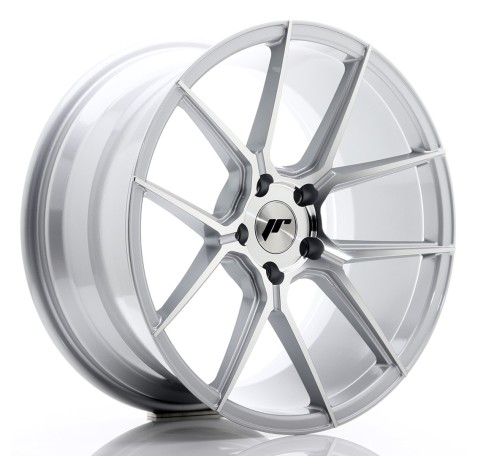 JR Wheels JR30 19x9.5 ET40 5x112 Silver Machined Face