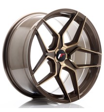 JR Wheels JR34 19x9.5 ET20-40 5H BLANK Platinum Bronze