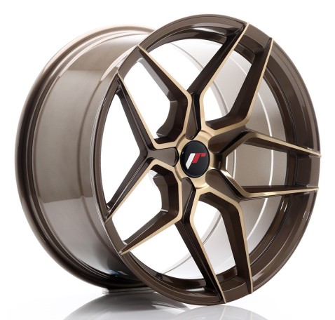 JR Wheels JR34 19x9.5 ET20-40 5H BLANK Platinum Bronze