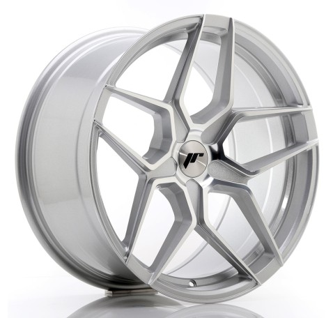 JR Wheels JR34 19x9.5 ET20-40 5H BLANK Silver Machined Face