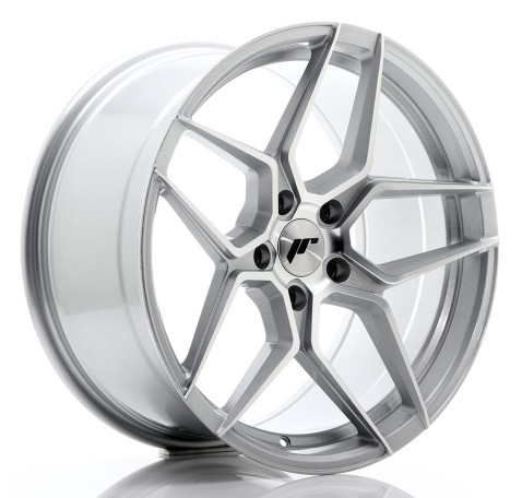 JR Wheels JR34 19x9.5 ET35 5x120 Silver Machined Face