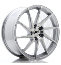 JR Wheels JR36 19x8.5 ET45 5x112 Silver Brushed Face