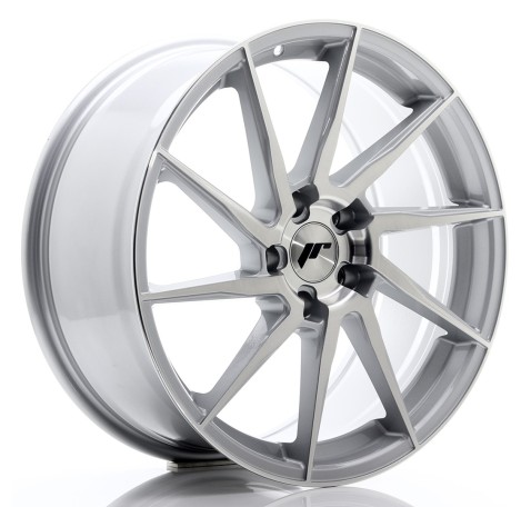 JR Wheels JR36 19x8.5 ET45 5x112 Silver Brushed Face