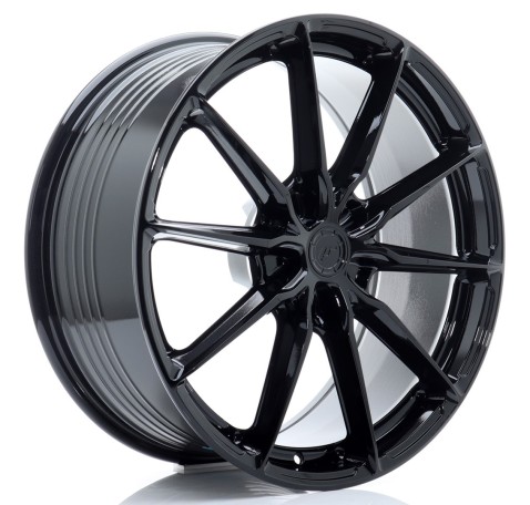 JR Wheels JR37 21x9.5 ET10-58 5H BLANK Glossy Black