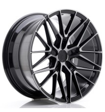 JR Wheels JR38 19x9.5 ET40 5x120 Black Brushed w/Tinted Face