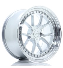 JR Wheels JR39 18x9.5 ET15-35 5H BLANK Silver Machined Face