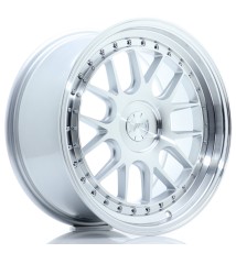 JR Wheels JR40 18x8.5 ET15-35 5H BLANK Silver Machined Face