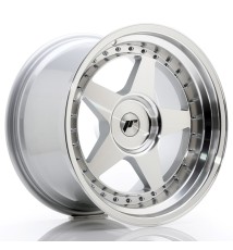 JR Wheels JR6 18x10.5 ET0-25 BLANK Silver Machined Face