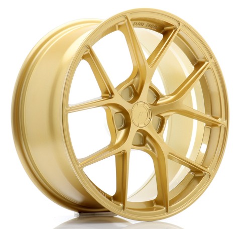 JR Wheels SL01 18x8.5 ET35-42 5H BLANK Gold