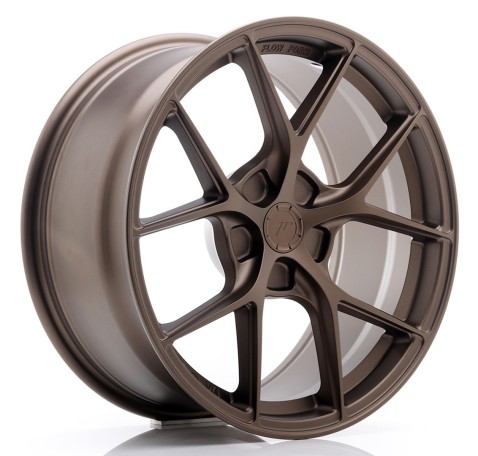 JR Wheels SL01 18x8.5 ET35-42 5H BLANK Matt Bronz