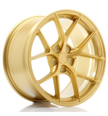 JR Wheels SL01 18x9.5 ET25-38 5H BLANK Gold