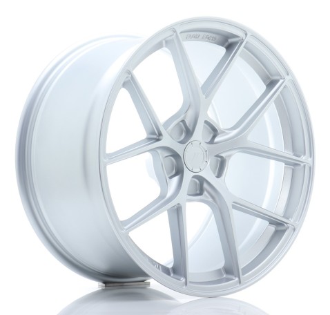 JR Wheels SL01 19x10.5 ET25-40 5H BLANK Matt Silver