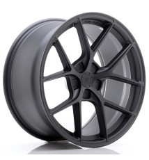 JR Wheels SL01 19x9.5 ET25-40 5H BLANK Matt Gun Metal