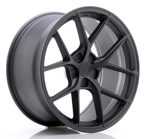 JR Wheels SL01 19x9.5 ET25-40 5H BLANK Matt Gun Metal