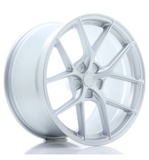 JR Wheels SL01 19x9.5 ET25-40 5H BLANK Matt Silver