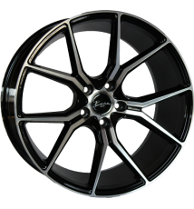 Jante RX-1 Rocha Black Machine Face - Tailles 8.5x19 et 9.5x19 - Entraxe 5x120 du fabricant pour votre voiture au prix de CH...