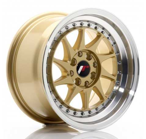 Jante JR Wheels JR26 15x8 ET25 Gold du fabricant pour votre voiture au prix de CHF 227,01