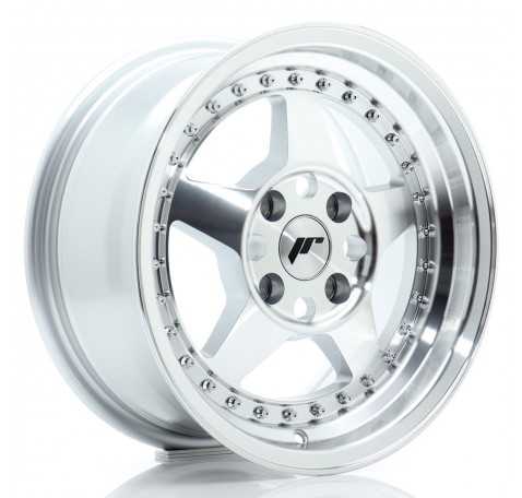 Jante JR Wheels JR6 15x7 ET25 Silver du fabricant pour votre voiture au prix de CHF 227,01