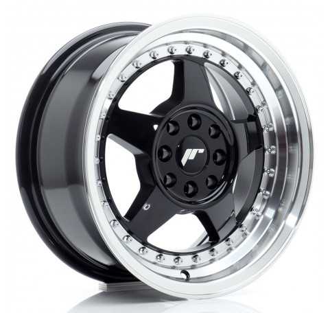 Jante JR Wheels JR6 15x7 ET25 Black du fabricant pour votre voiture au prix de CHF 227,01