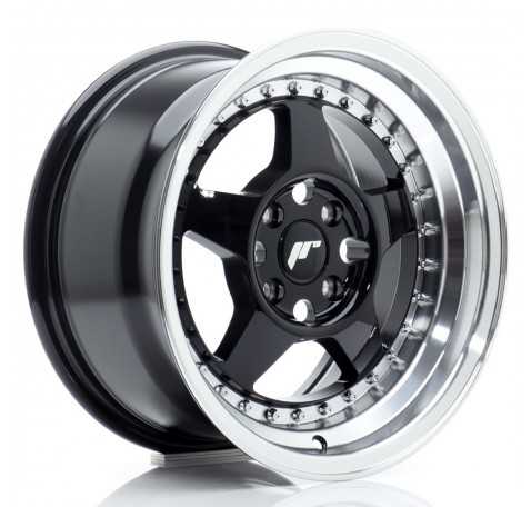 Jante JR Wheels JR6 15x8 ET25 Black du fabricant pour votre voiture au prix de CHF 227,01