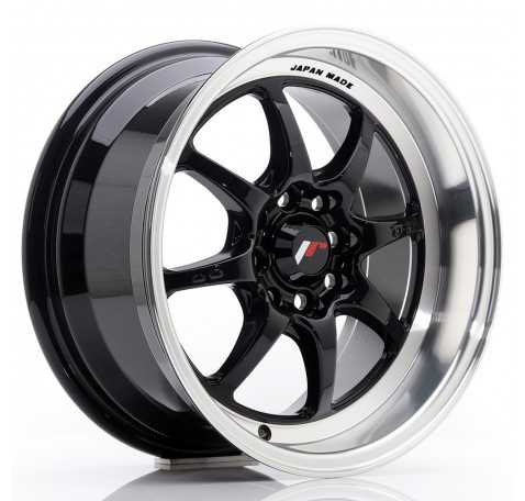 Jante JR Wheels TFII 15x7,5 ET10 Black du fabricant pour votre voiture au prix de CHF 227,01