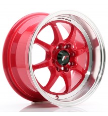 Jante JR Wheels TFII 15x7,5 ET30 Red du fabricant pour votre voiture au prix de CHF 227,01