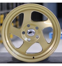 Jante JR Wheels Showroom 16x8 ET Gold du fabricant pour votre voiture au prix de CHF 243,23