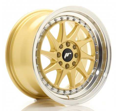 Jante JR Wheels JR26 16x8 ET25 Gold du fabricant pour votre voiture au prix de CHF 243,23