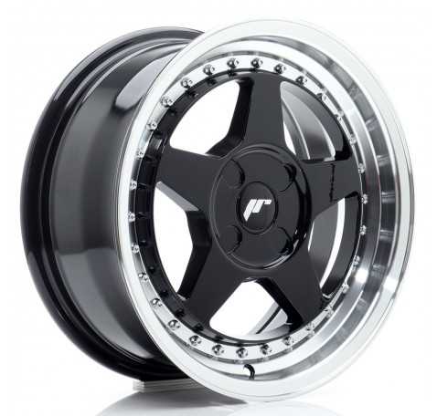 Jante JR Wheels JR6 16x7 ET20- 35 Black du fabricant pour votre voiture au prix de CHF 243,23