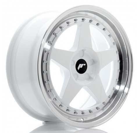 Jante JR Wheels JR6 18x8,5 ET20- 40 White du fabricant pour votre voiture au prix de CHF 378,35