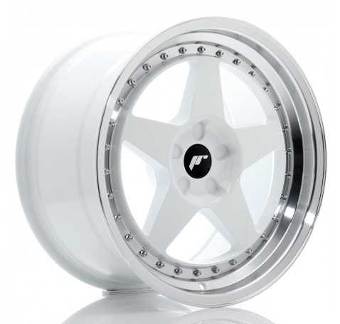 Jante JR Wheels JR6 18x9,5 ET20- 40 White du fabricant pour votre voiture au prix de CHF 378,35