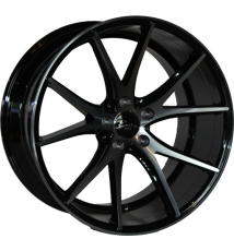 Jante RX-3 Rocha Black Machine Face - Tailles 9x20 et 10.5x20 - Entraxes 5x112 et 5x120 du fabricant pour votre voiture au p...