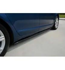 Rajouts Des Bas De Caisse Pour Audi A6 S-Line C6 / C6 Facelift