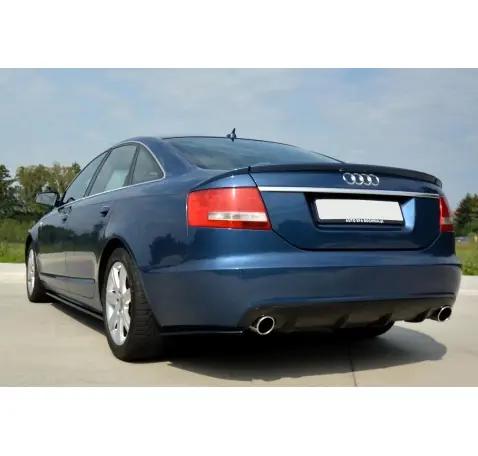 Rajouts Des Bas De Caisse Pour Audi A6 S-Line C6 / C6 Facelift