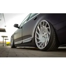 Rajouts Des Bas De Caisse Pour Audi A6 S-Line C6 / C6 Facelift